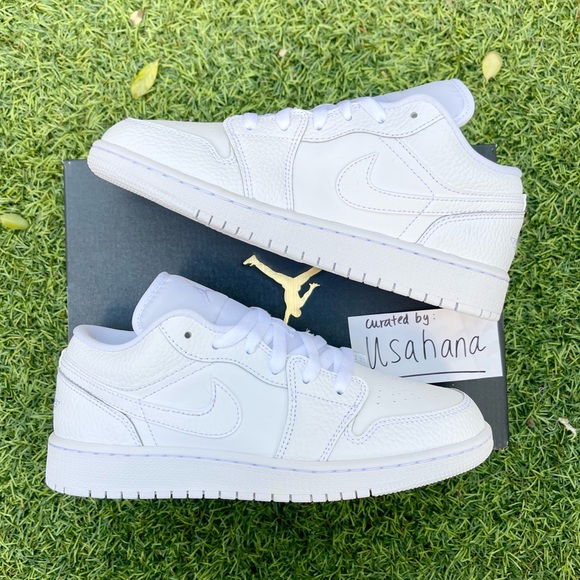 Nike Air Jordan 1 Low triple white - Picture 2 of 4